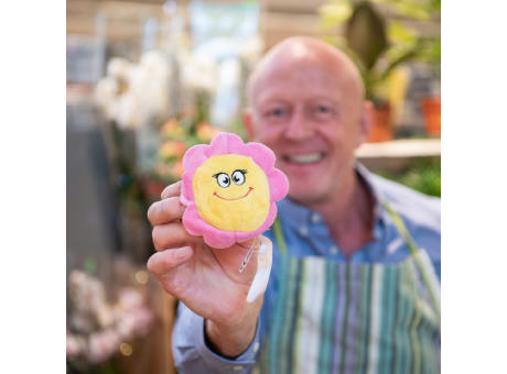 Schmoozies® Blume mit Slogan Blumenkind Werbeartikel