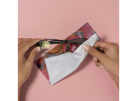 R-PET Sublimation Mikrofasertuch 15 x 15cm bedrucken