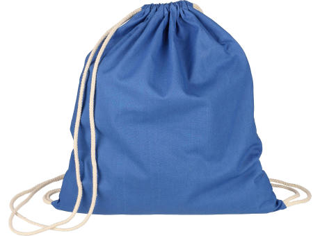 Kordelzug-Rucksack aus Öko-Baumwolle (140 g/m2) Bridget bedrucken