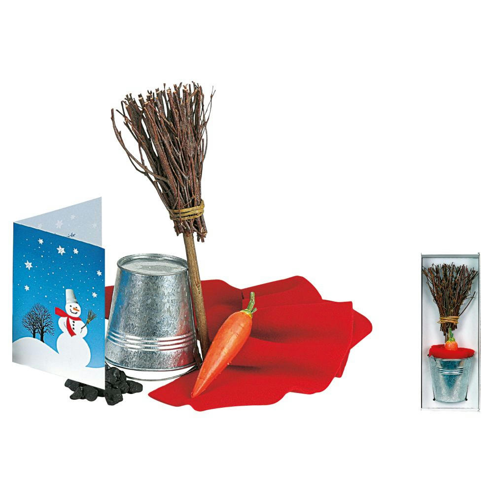Schneemann-Bau-Set Werbeartikel