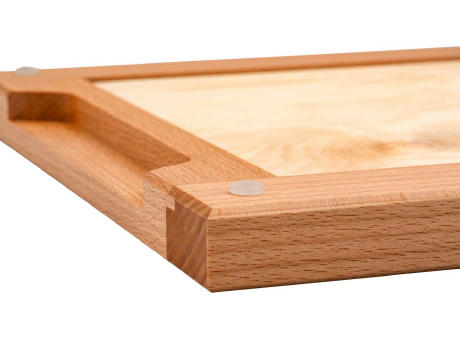 GRID Brotschneidebrett mit Krümelgitter Werbeartikel