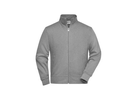 Workwear Sweat Jacket - Sweatjacke mit Stehkragen und Reißverschluss Werbeartikel