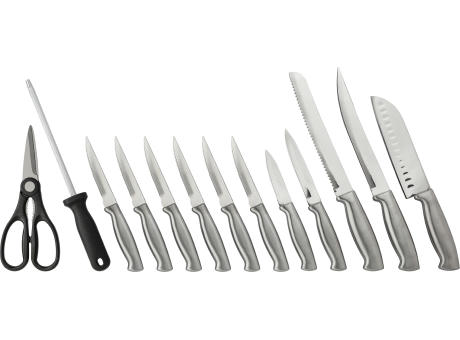 Messerblock aus Holz Lucille Werbeartikel