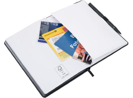 TROIKA Notizblock BLACK SLIMPAD A5 Werbeartikel