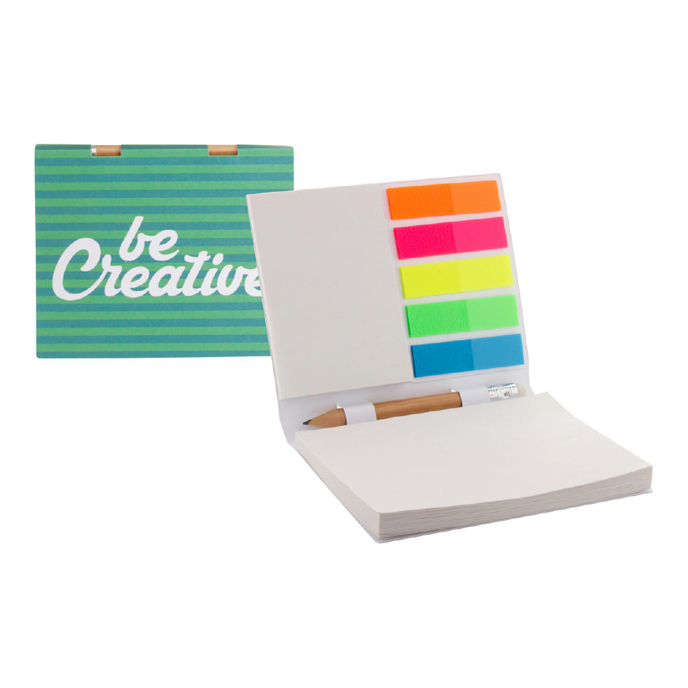 Product image Individuelle Haftnotizen CreaStick Combo Plus Werbeartikel