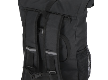 Product image R-PET 600D Rolltop Fahrrad-Rucksack 20L bedrucken