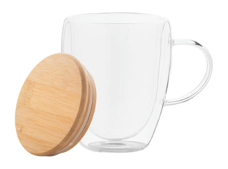 Glas-Thermobecher Grobina Werbeartikel