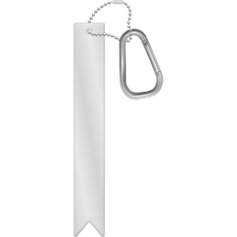 Product image RFX™ H-9 leichter, reflektierender PVC-Anhänger mit Karabiner Werbeartikel