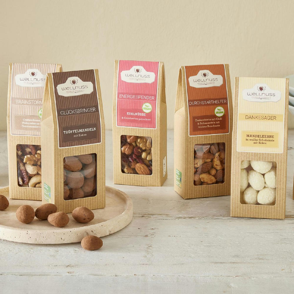 Product image Premium Snacks in der Faltschachtel Werbeartikel