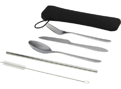 Sheen 5-teiliges Besteckset aus Edelstahl Werbeartikel