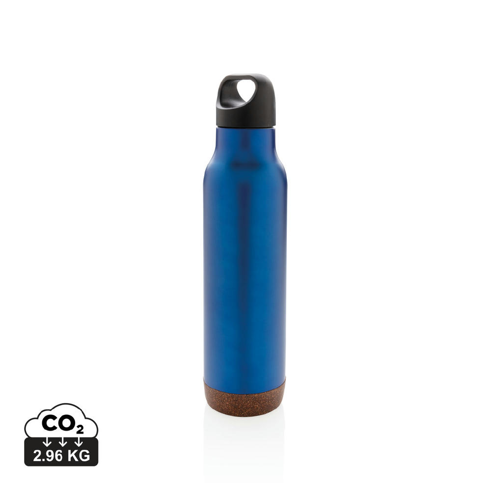 Product image Auslaufsichere Vakuum-Flasche mit Kork Werbeartikel