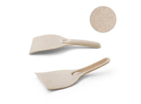 SPREE. Eiskratzer aus PP und Weizenstroh Werbeartikel