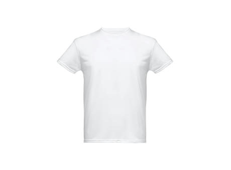 THC NICOSIA WH. Technisches T-Shirt für Männer. Farbe Weiß bedrucken