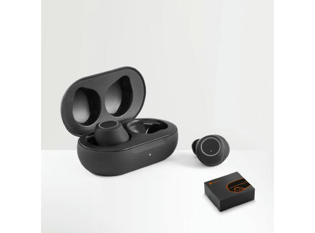 BASS. Kabellose In-Ear Kopfhörer mit BT 5'0-Übertragung Werbeartikel