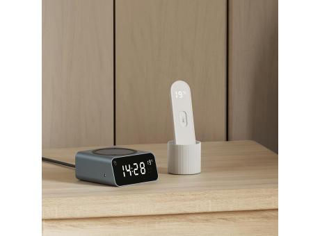 Xoopar Reddi Charge PD Uhr mit kabelloses Ladegerät Werbeartikel