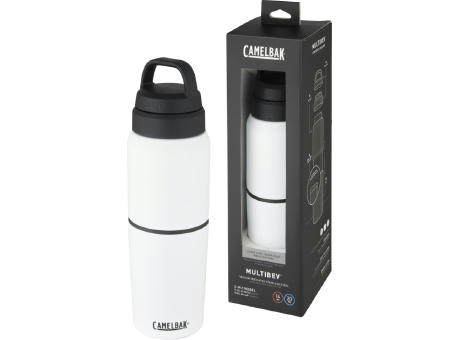 CamelBak® MultiBev 500 ml vakuumisolierte Edelstahlflasche und 350 ml Becher Werbeartikel