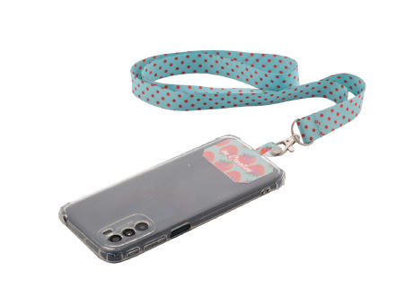 individuelles RPET Handyhalter-Lanyard Subyard Mobile RPET Werbeartikel