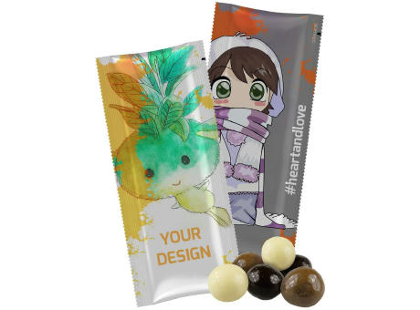 Knusperkugeln-Mix, ca. 20g, Snack Stick bedrucken