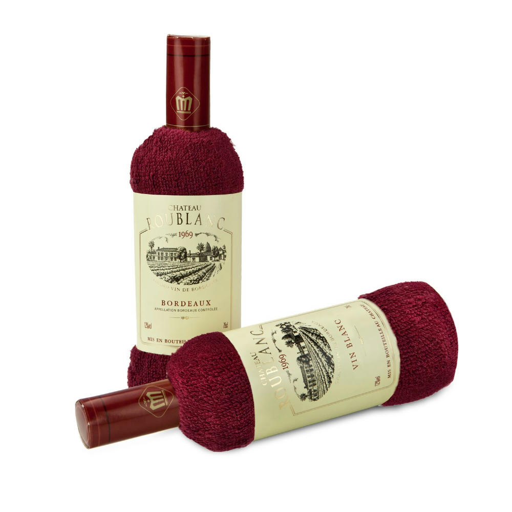 Product image Wellness-Geschenkset: Château Frottee Bordeaux Werbeartikel