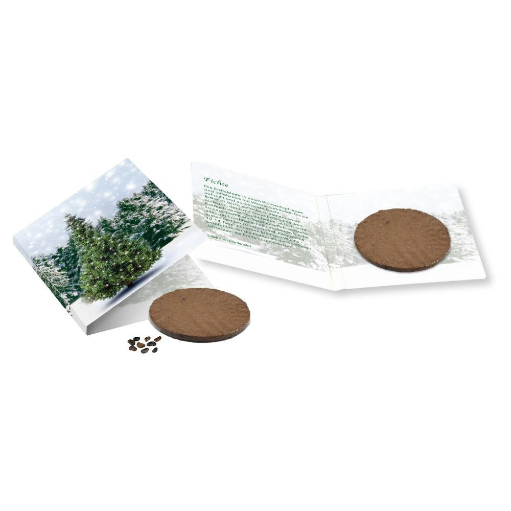 Product image Wachstumskärtchen Weihnachtsbaum Werbeartikel