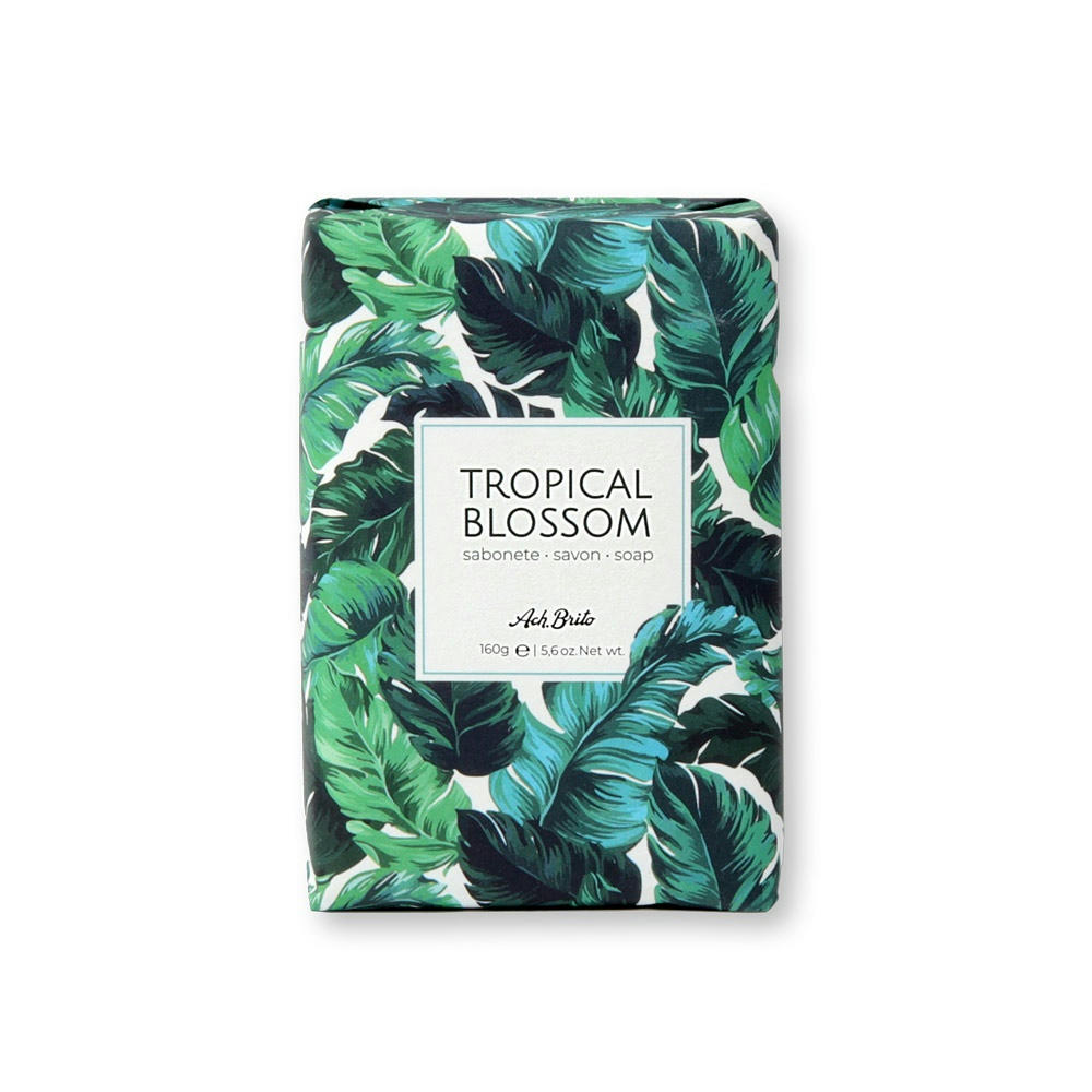 Product image TROPICAL BLOSSOM. Mit Olivenöl angereicherte Seifen (160 g) Werbeartikel
