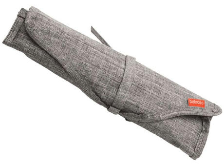 Set mit 4 Tafelmessern 'Shokki', Bambus Werbeartikel