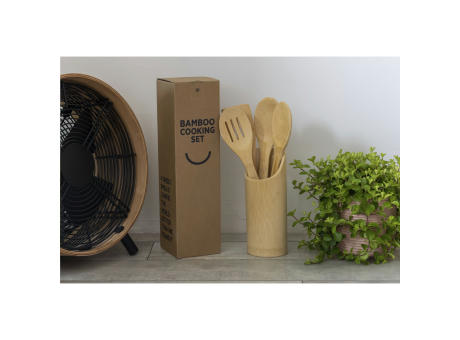 Bamboo Cooking Set Küchenset Werbeartikel