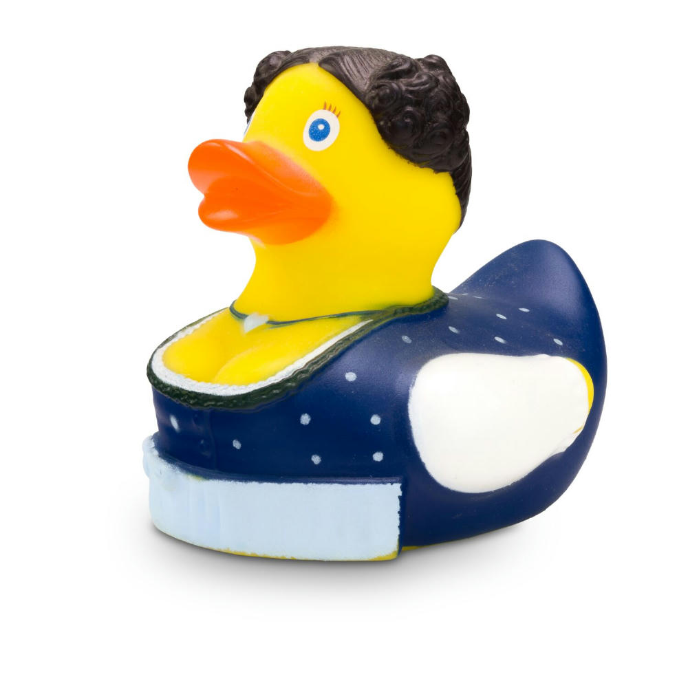 Product image Werbeente Theresa Trachtenherz Blau Werbeartikel