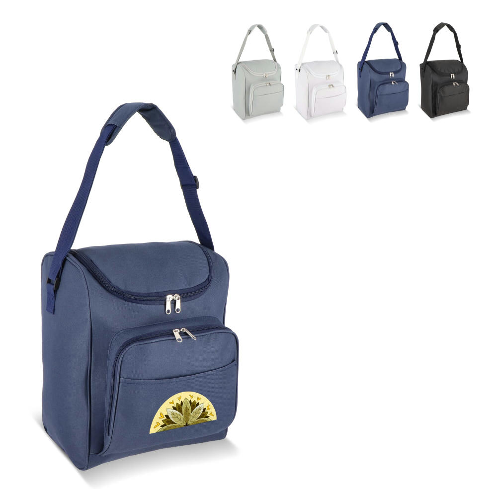 Product image R-PET 600D Kühltasche 26 x 19 x 34cm 13L Werbeartikel