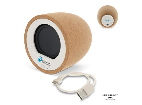 1860 | Xoopar Corkley Speaker Werbeartikel