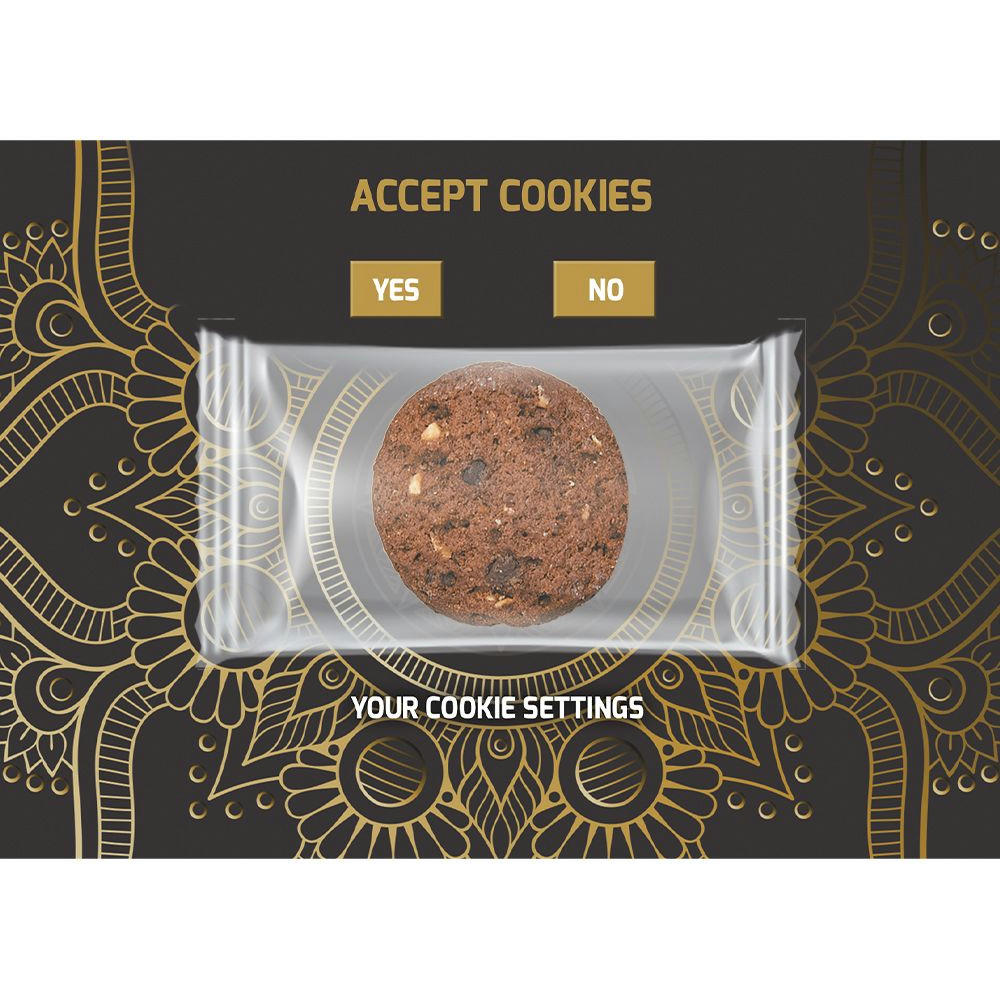 Product image Cookie Schoko-Haselnuss, ca. 7g, Werbekarte Werbeartikel