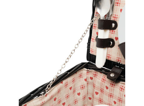 SUNSET PARK - Weiden-Picknickkorbfür 2 Personen Werbeartikel