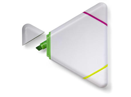 Textmarker aus Kunststoff Lavi Werbeartikel