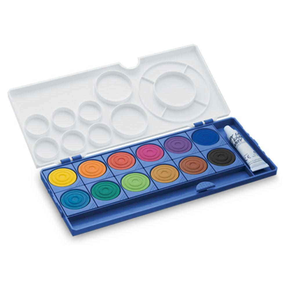 Deckfarbkasten aquaplus ultramarinblau  Werbeartikel