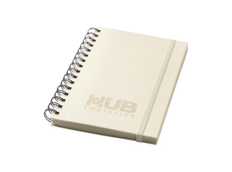 Sugarcane Bagasse Spiral Notebook A5 Notizbuch bedrucken