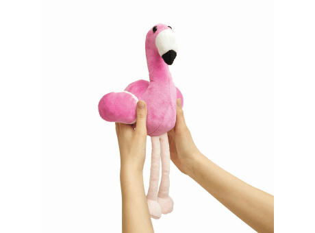 LUISA - Plüsch-Flamingo Werbeartikel