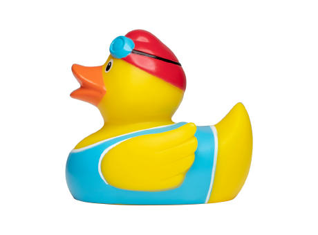 Quietsche-Ente Schwimmanfänger Werbeartikel