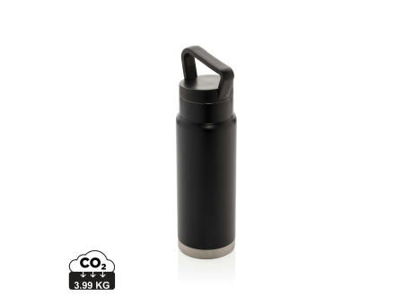 Product image Auslaufsichere Vakuum-Flasche mit Tragegriff Werbeartikel