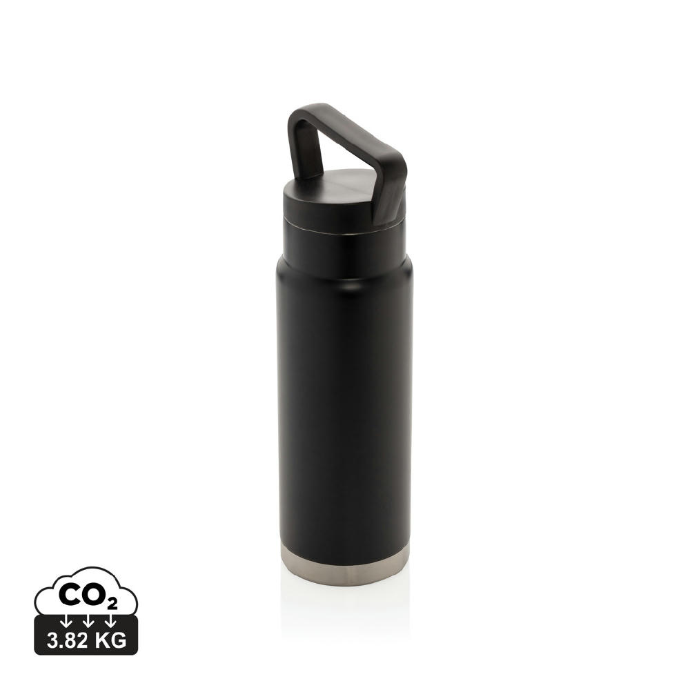 Product image Auslaufsichere Vakuum-Flasche mit Tragegriff Werbeartikel