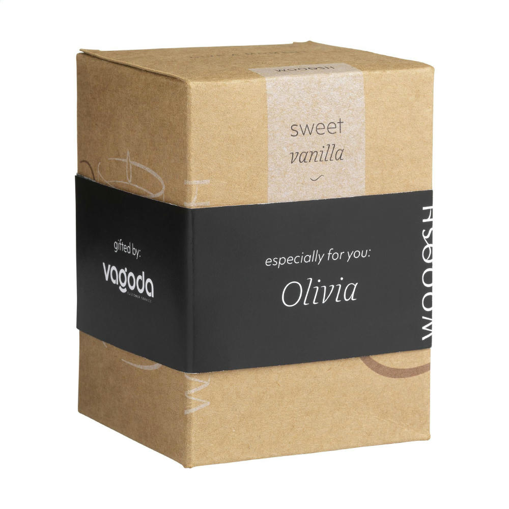 Wooosh Scented Candle Sweet Vanilla Duftkerze Werbeartikel