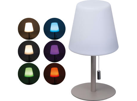 Outdoor Lampe mit Farbwechsel ALICIA Werbeartikel