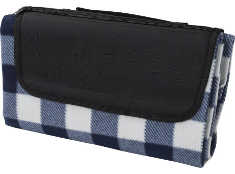 rPET faltbare Polarfleece-Decke Vesper Werbeartikel