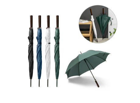 Product image APOLO. Regenschirm aus recyceltem Polyester (100% rPET) Pongé mit automatischer Öffnung Werbeartikel