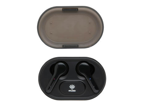 Light-Up Logo TWS Ohrhörer in Ladebox Werbeartikel