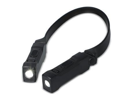 Wiederaufladbare, freihändige Nackentaschenlampe Werbeartikel