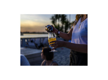 HappyGlass Mister Gustav Bierglas Tritan 500 ml Werbeartikel