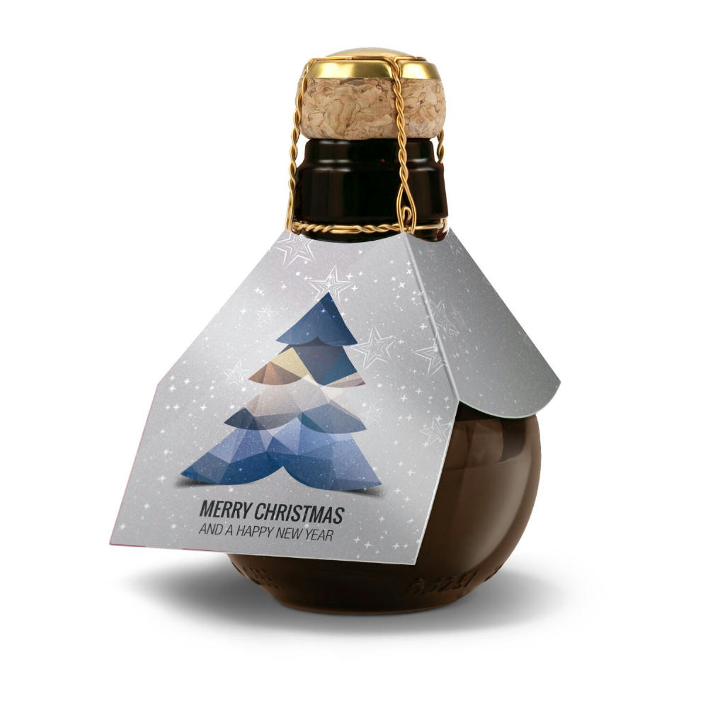 Product image Kleinste Sektflasche der Welt! Merry Christmas - Ohne Geschenkkarton, 125 ml Werbeartikel