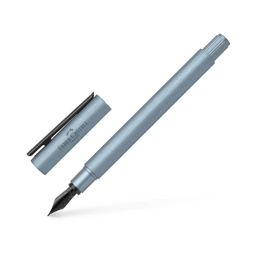 Product image Neo Slim Aluminium Hellblau Fuellfederhalter Werbeartikel