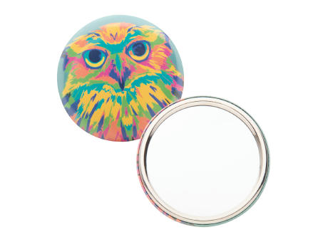Taschenspiegel BeautyBadge bedrucken