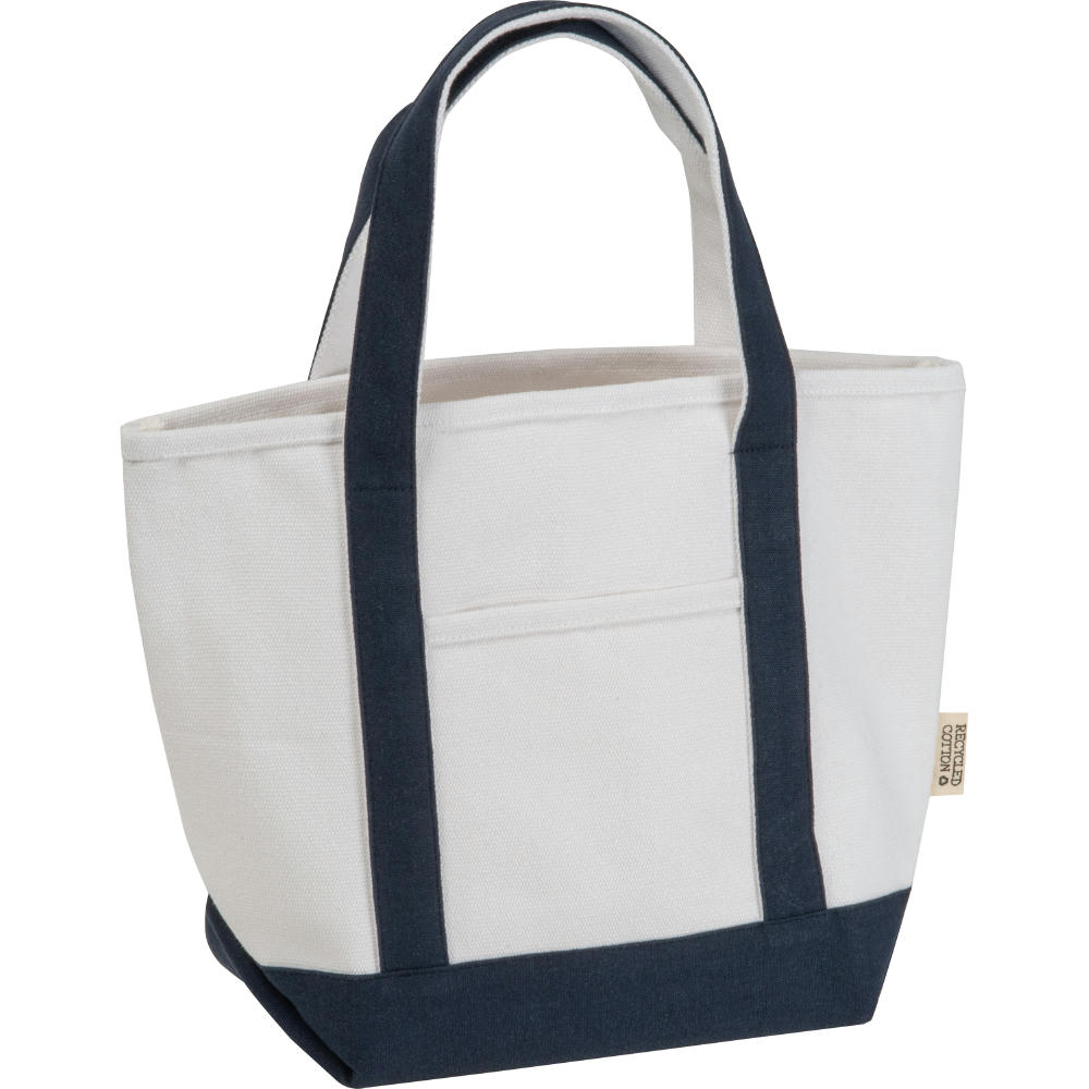 Product image Kleine Tragetasche aus recycelter Baumwolle Werbeartikel